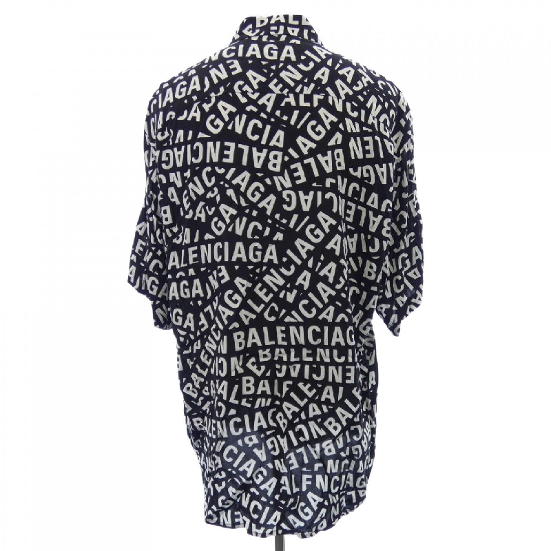 BALENCIAGA HOMEWEAR 681813 TML21 Áo Sơ Mi Ngắn Tay - Hàng hiệu Chính Hãng 883113