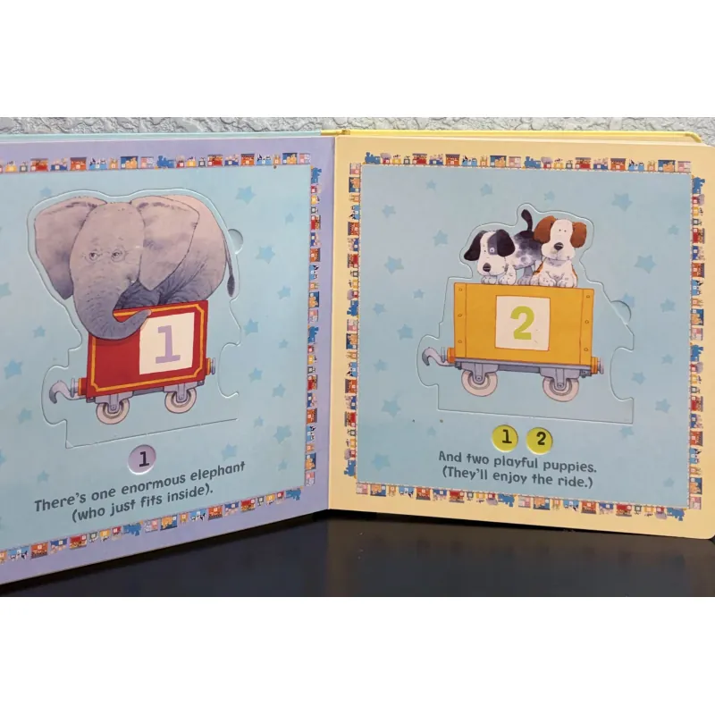 Board book - The Usborne 1 2 3 Jigsaw Book 933955