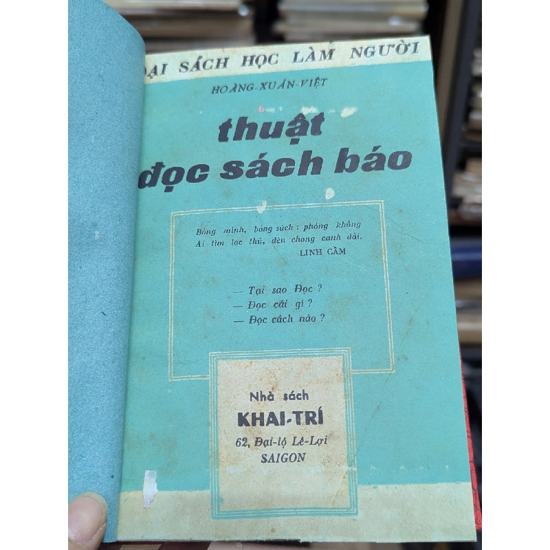 Thuật đọc sách báo - Hoàng Xuân Việt 412621