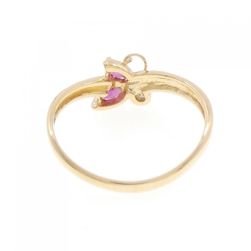 Nhẫn Ruby K18YG - Hàng hiệu Chính hãng 850112