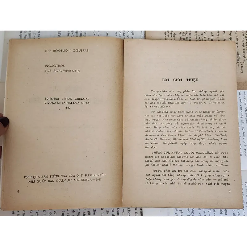 Truyện tình báo Cuba: CHÚNG TÔI NHỮNG NGƯỜI ĐANG SỐNG 702973