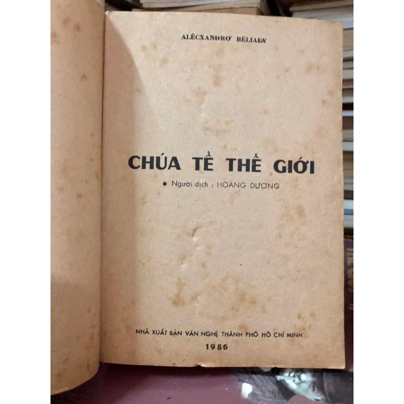 Sách Chúa tể thế giới - Alexandro Beliaev 305494