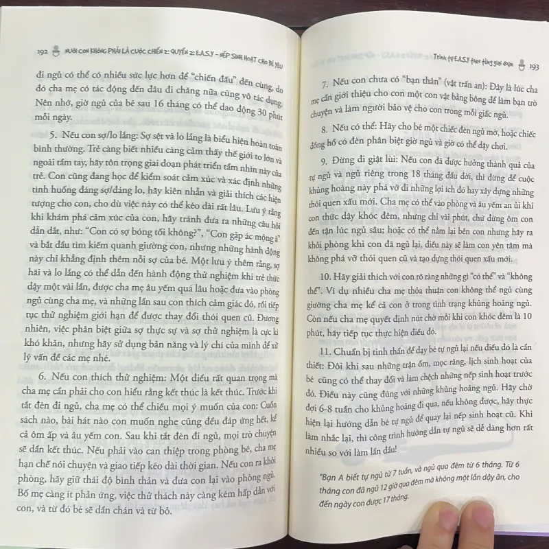 NUÔI CON KHÔNG PHẢI LÀ CUỘC CHIẾN 2 - quyển 2 & 3 - E.A.S.Y - SÁCH MẸ VÀ BÉ  1030305