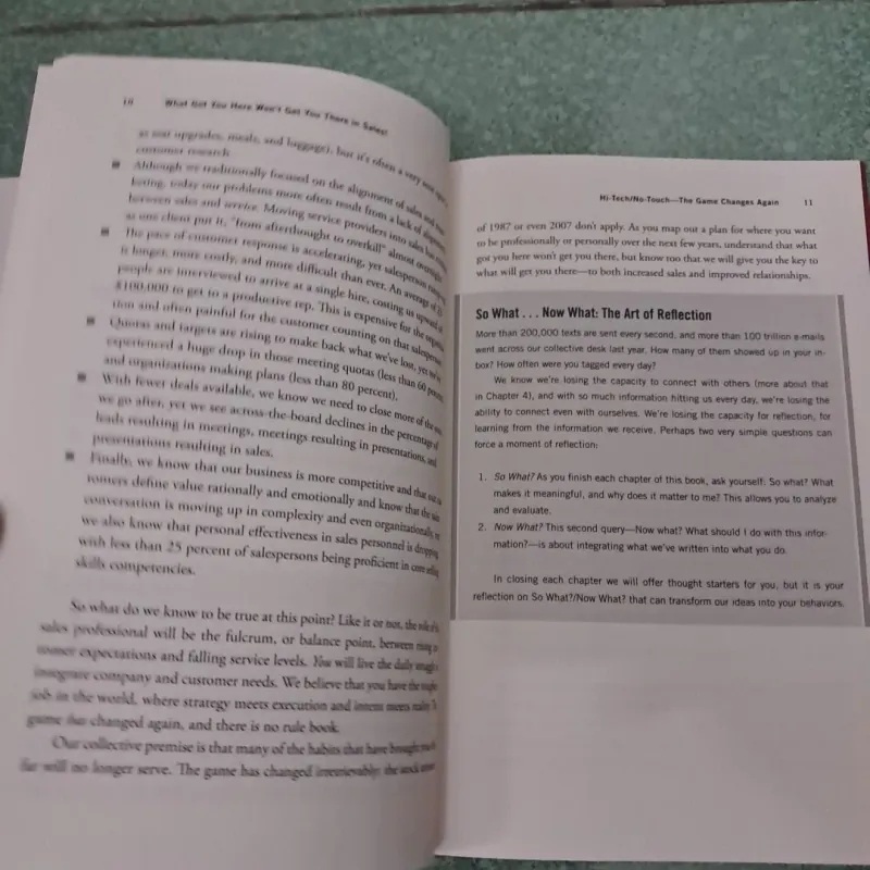 What got you here won't get you there in sales 997346