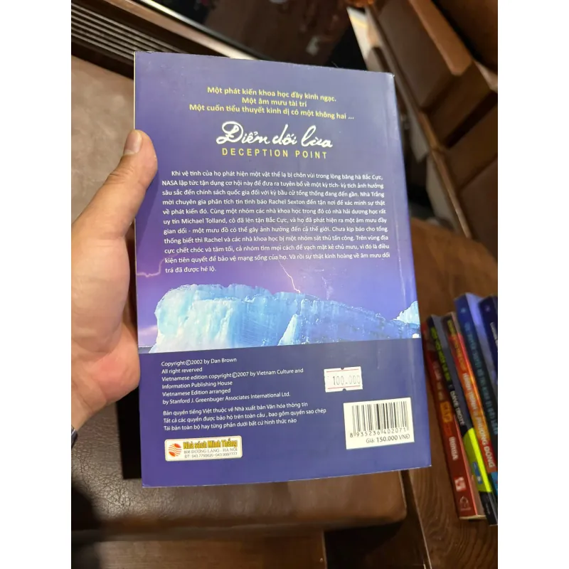 ĐIỂM DỐI LỪA (DECEPTION POINT) – DAN BROWN- K6 1035695