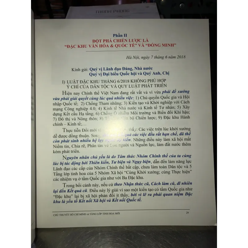 Chủ thuyết Hồ Chí Minh và tầng lớp tinh hoa mới 754928