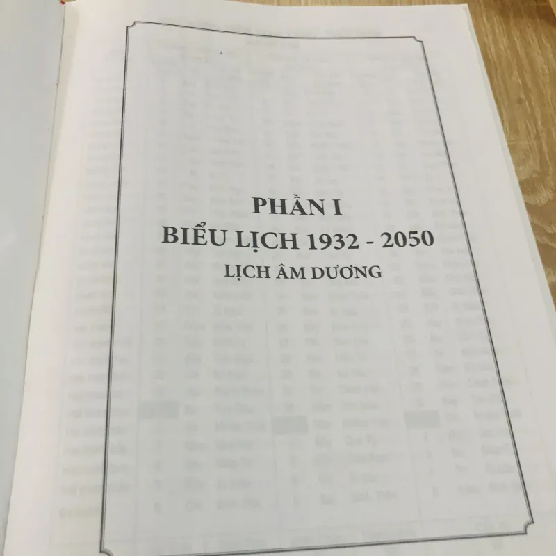 LỊCH VẠN NIÊN 1932–2050 📘 934666