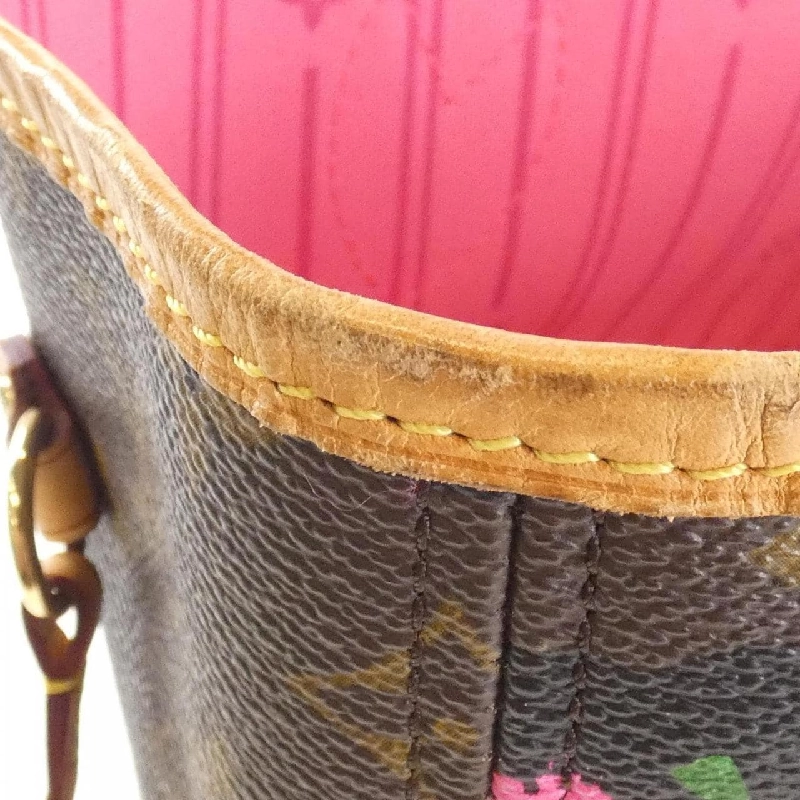 Túi xách Louis Vuitton Monogram Rose (Stephen Sprouse) Neverfull MM M48613 608901