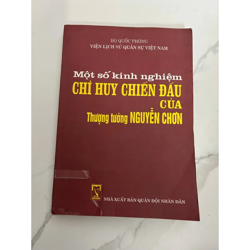 Một số kinh nghiệm chỉ huy chiến đấu của Thượng tướng Nguyễn Chơn 718048