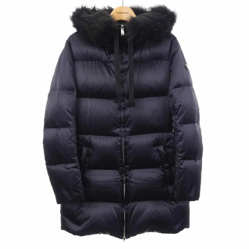 Áo khoác lông vũ PRADA với logo hình tam giác 29P117 R202 ROK - Hàng hiệu Chính hãng 817643