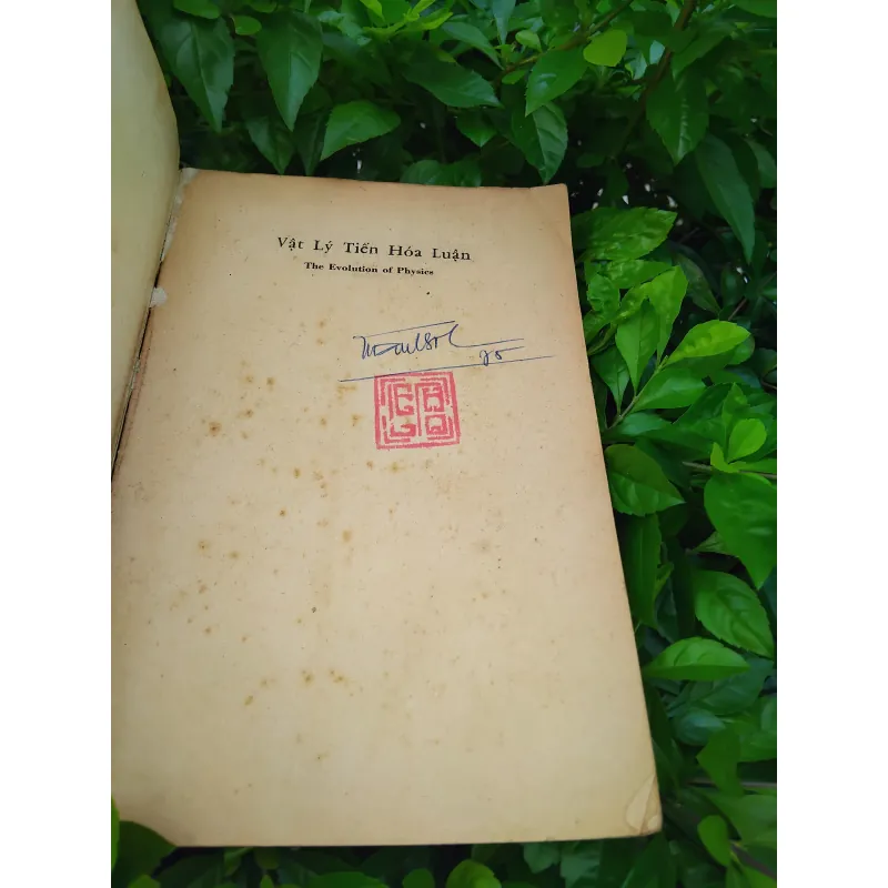 Vật lý tiến hóa luận của Albert Einstein và Leopold Infeld  1001250