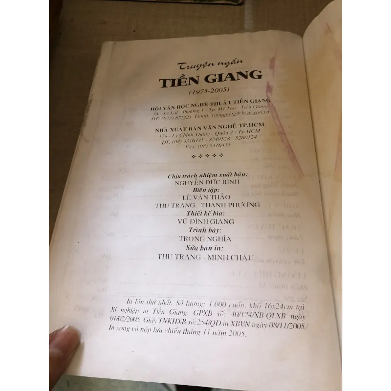 Truyện Ngắn Tiền Giang- (1975-2005) 972117