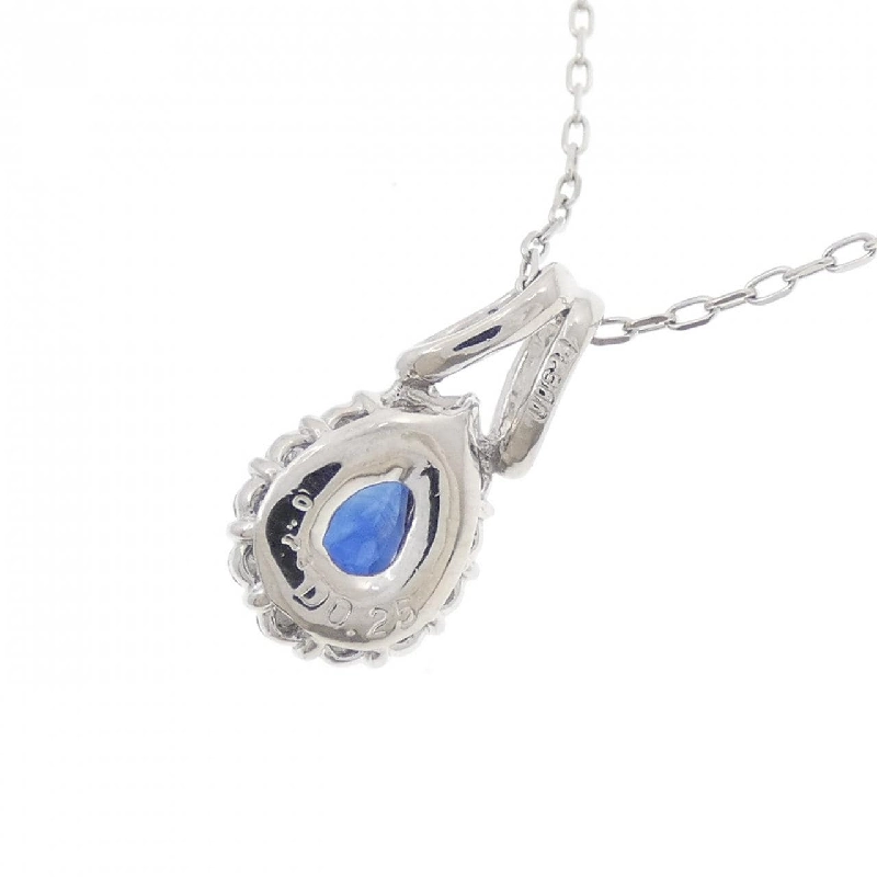 Dây chuyền Sapphire PT900/PT850 0.73CT - Hàng hiệu Chính hãng 858144