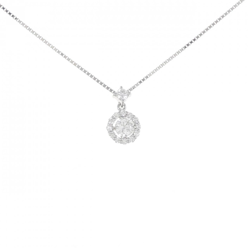 Dây chuyền kim cương PT 0.209CT D SI2 Tốt - Hàng hiệu Chính hãng 876010