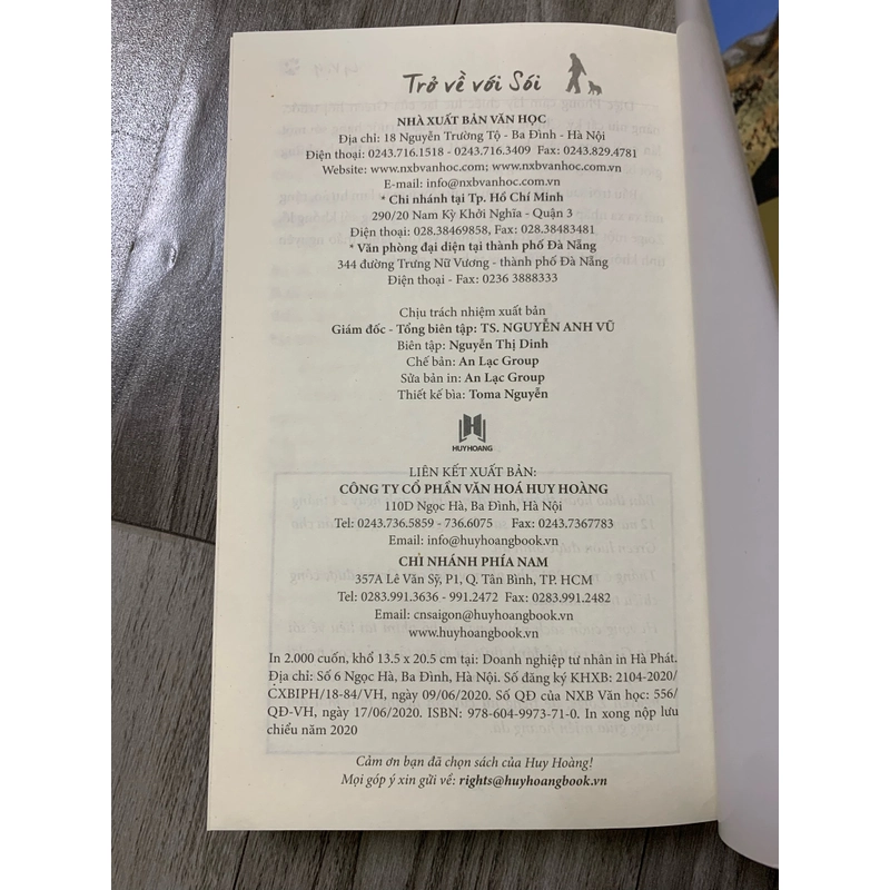 Trở về với sói - lý vi y. 999 452679