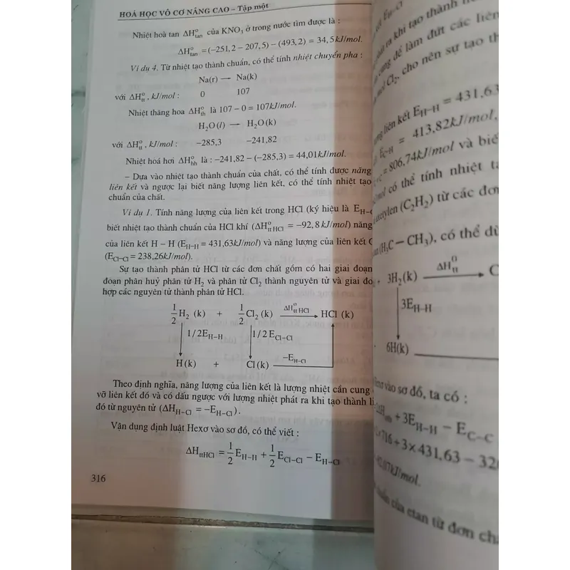Hóa học vô cơ nâng cao tập 1 Hoàng Nhâm 697155