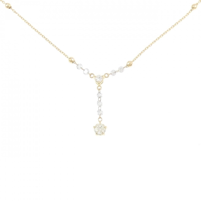 K18YG Dây chuyền kim cương 0.166CT - Hàng hiệu Chính hãng 858363