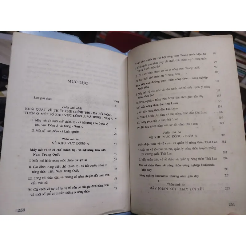 Sách: Tìm hiểu kinh nghiệm tổ chức quản lý nông thôn ở một số KV Đông Á và Đông Nam Á (A2) 716117