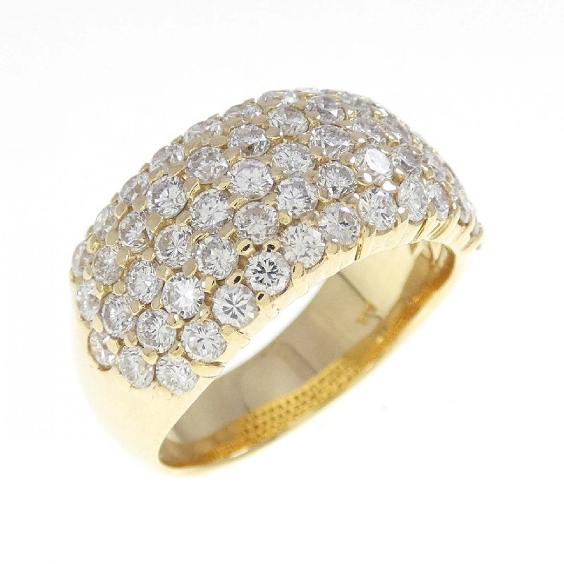 Nhẫn kim cương Pavé K18YG 2.34CT - Hàng hiệu chính hãng 849939