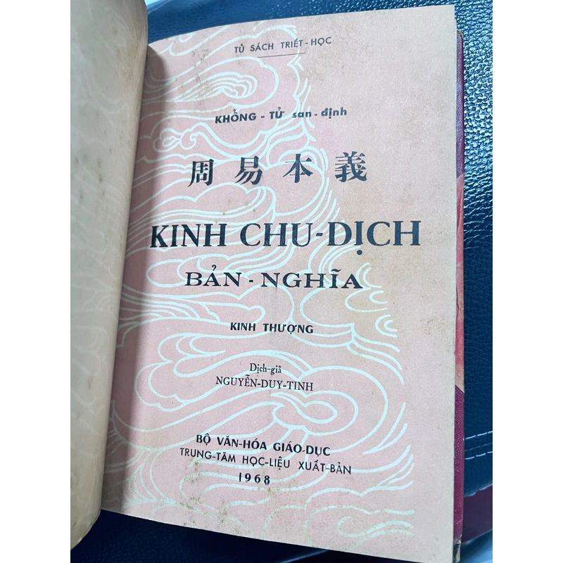 Kinh chu dịch bản nghĩa - 1968 (trọn bộ) 301520