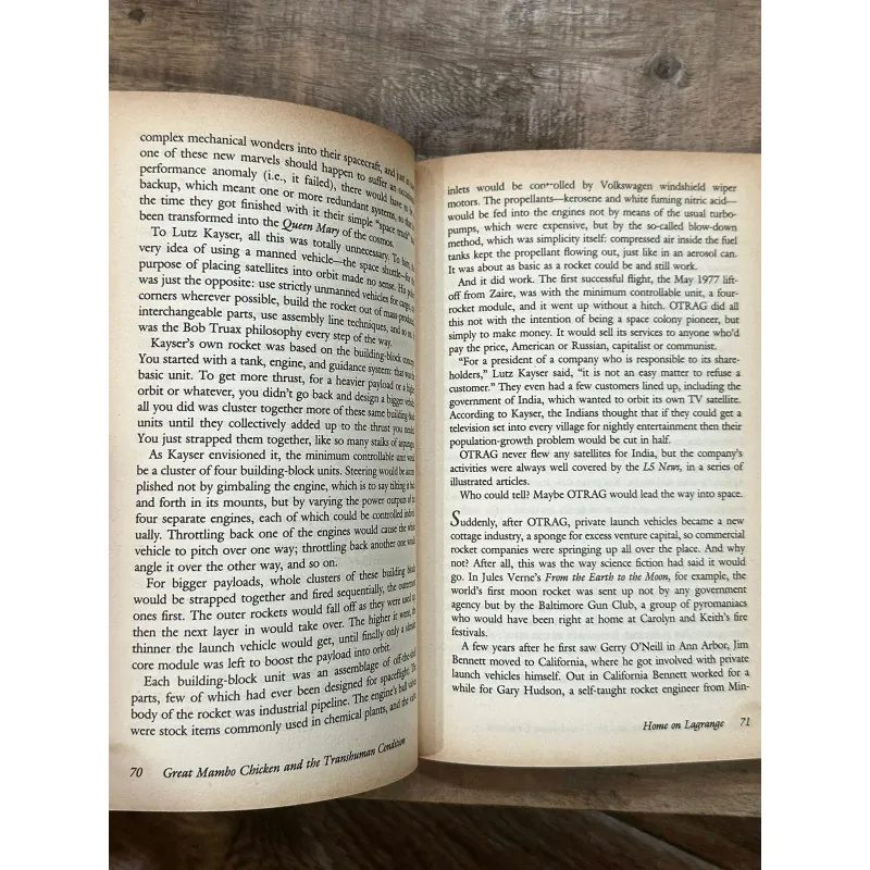 Great Mambo Chicken and the Transhuman Condition - Ed Regis 722900