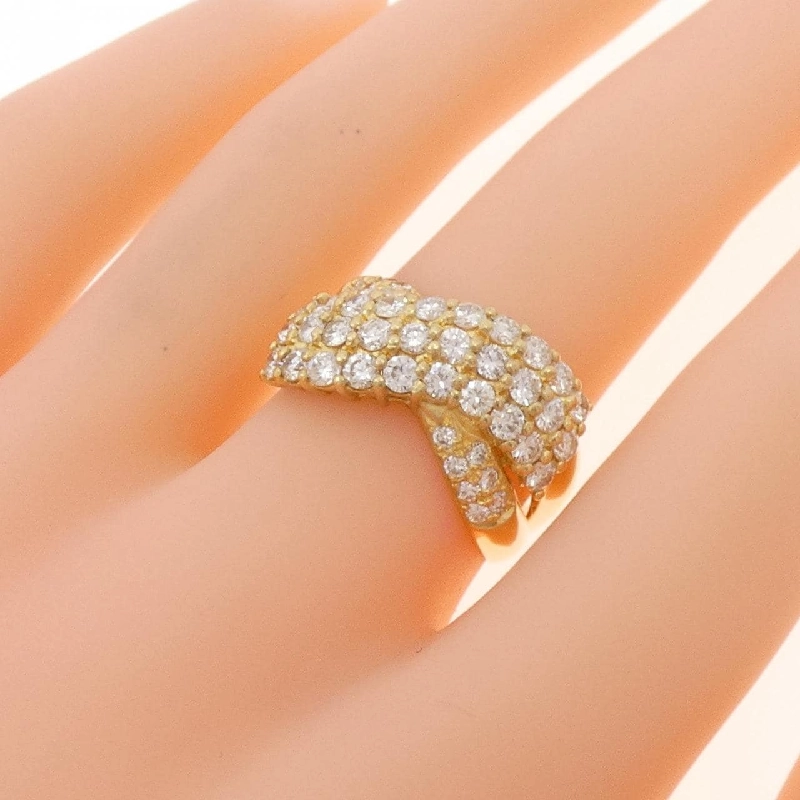 Nhẫn kim cương K18YG 1.63CT 665526