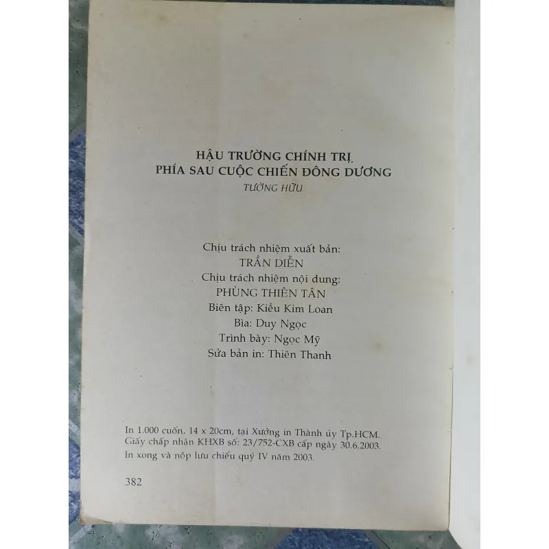 Hậu trường chính trị phía sau cuộc chiến Đông Dương - Tường Hữu 793175