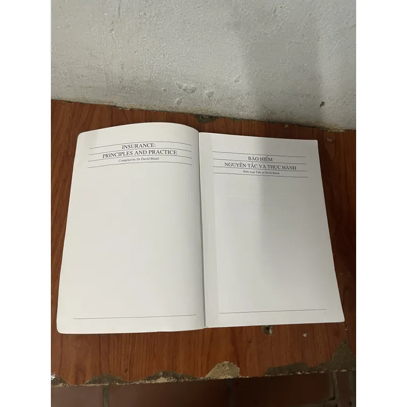 BẢO HIỂM NGUYÊN TẮC VÀ THỰC HÀNH-INSURANCE PRINCIPLES AND PRACTICE  734793