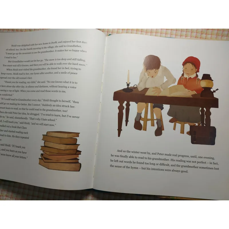 📘 HEIDI – CÔ BÉ CỦA NÚI RỪNG ALPES • Bìa xốp, khổ siêu to 763795