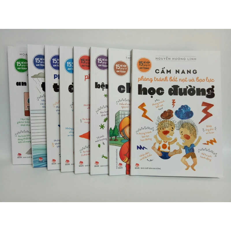 Sách - 15 bí kíp giúp tớ an toàn (combo 11 cuốn) 534254