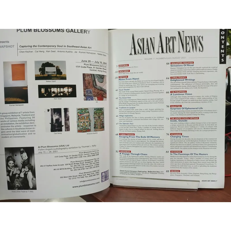 ASIAN ART NEWS - MYANMAR & HANOI 558105
