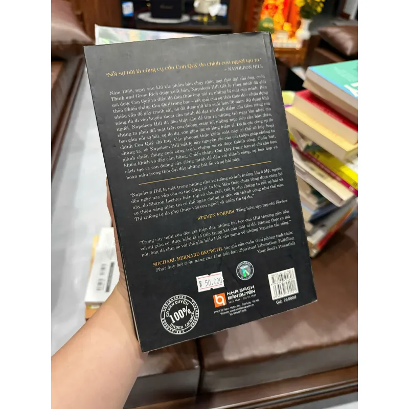 Chiến Thắng Con Quỷ Trong Bạn – Napoleon Hill | Sách Làm Giàu, Tư Duy Thành Công- K2 1000118