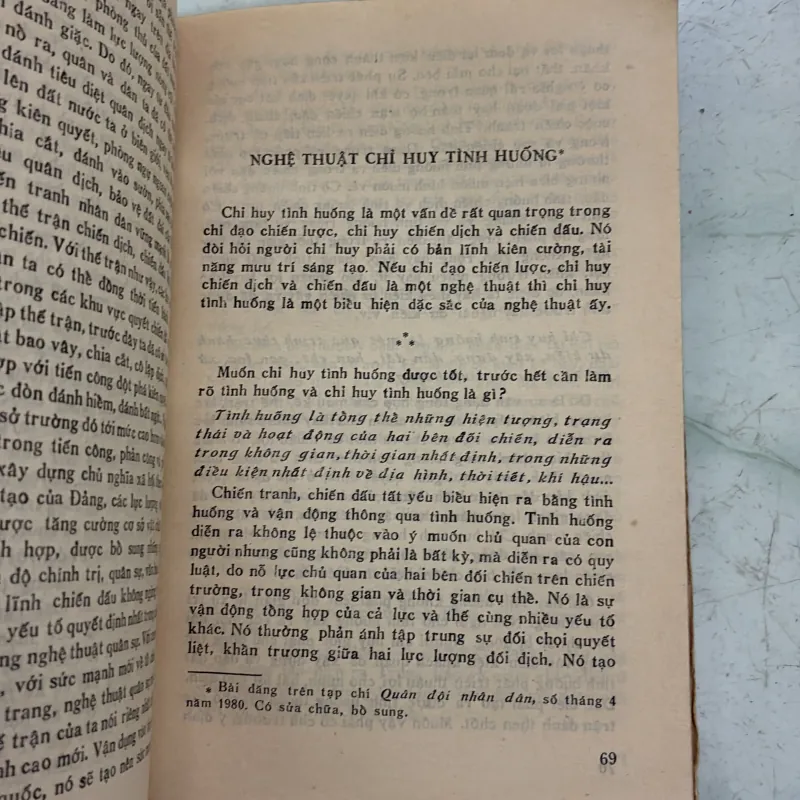 Tìm hiểu một số vấn đề về nghệ thuật chỉ huy - Hoàng Minh Thảo 996169