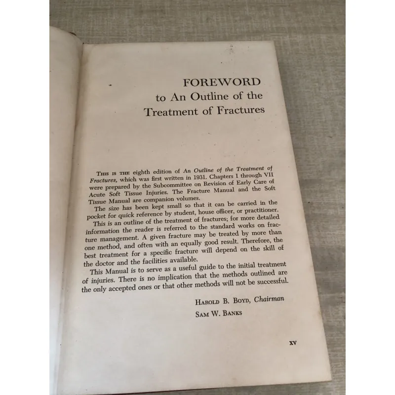 The Manegement of Fractures and Soft Tissue Injuries 1007174