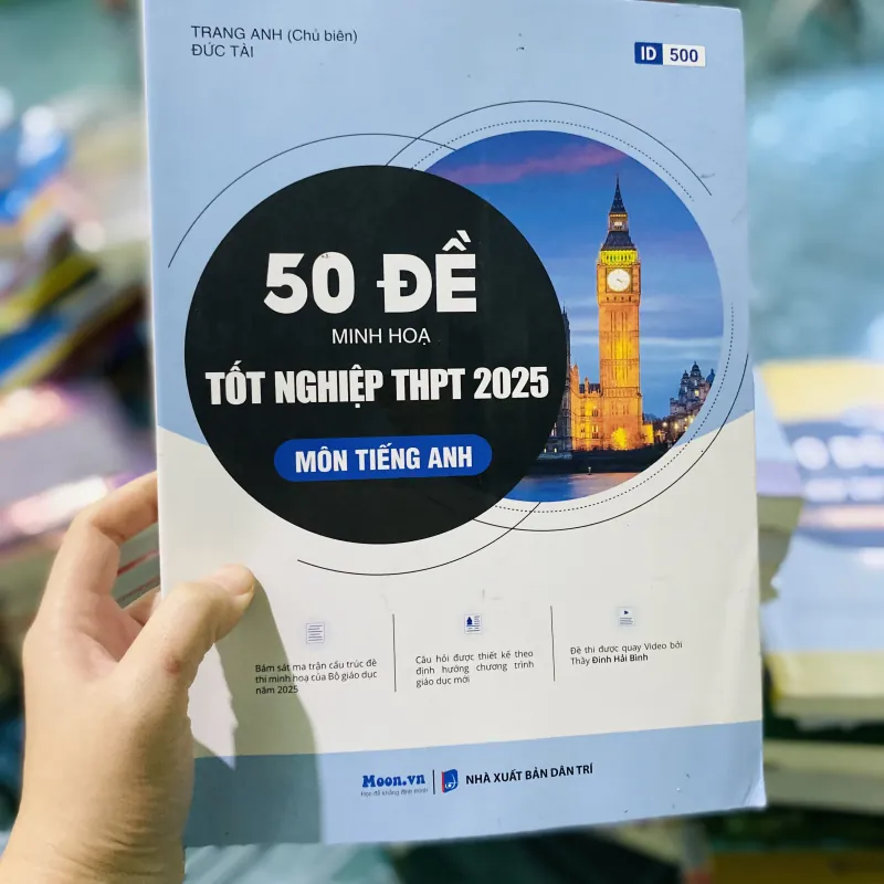 50 Đề Minh Họa Tốt Nghiệp THPT 2025 - Môn Tiếng Anh 749241