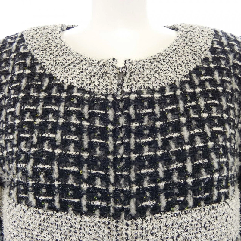 【Khuyến mãi】Áo khoác không cổ CHANEL 638736