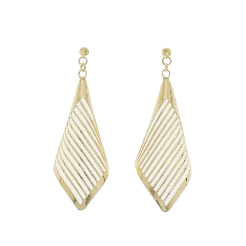 K18YG Bông tai - Hàng hiệu Chính hãng 871141