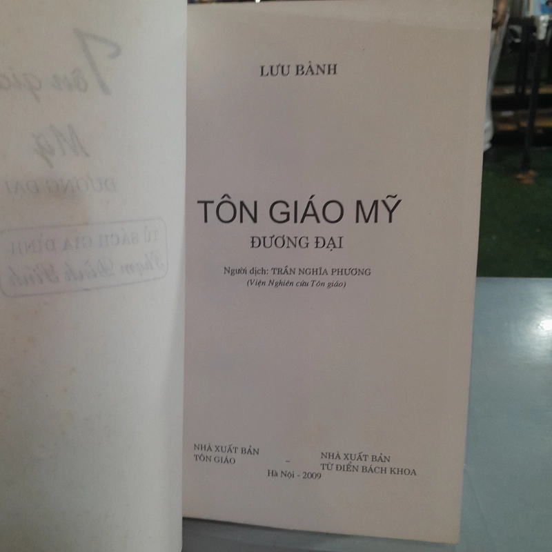 TÔN GIÁO MỸ ĐƯƠNG ĐẠI - LƯU BÀNH  463172