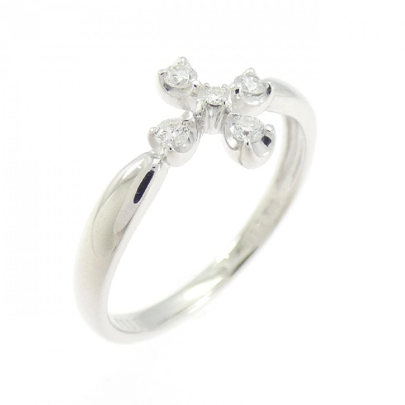 Nhẫn kim cương K18WG 0.11CT - Hàng hiệu Chính hãng 852171