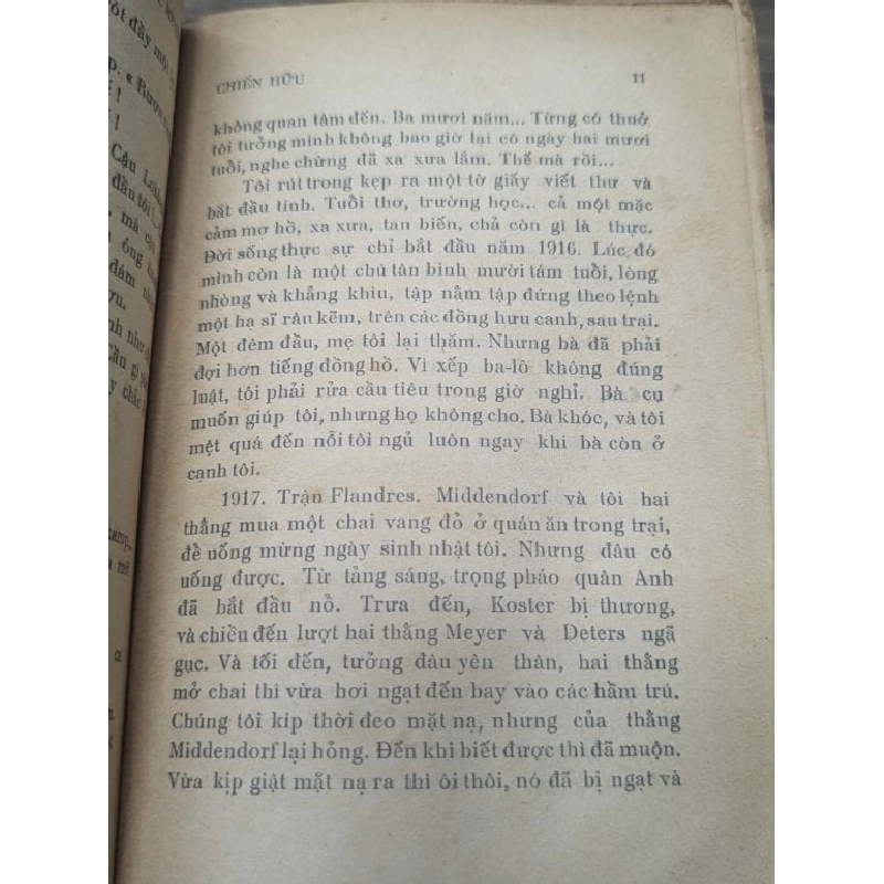 Chiến hữu - E.M.Remarque ( bản dịch Tâm Nguyễn ) 746573