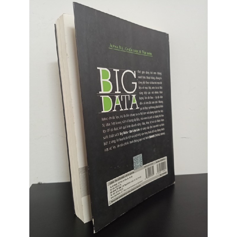 Big Data - Dữ Liệu Lớn (2017) - Bernard Marr Mới 90% HCM.ASB2802 Oreka-Blogmeo 72347