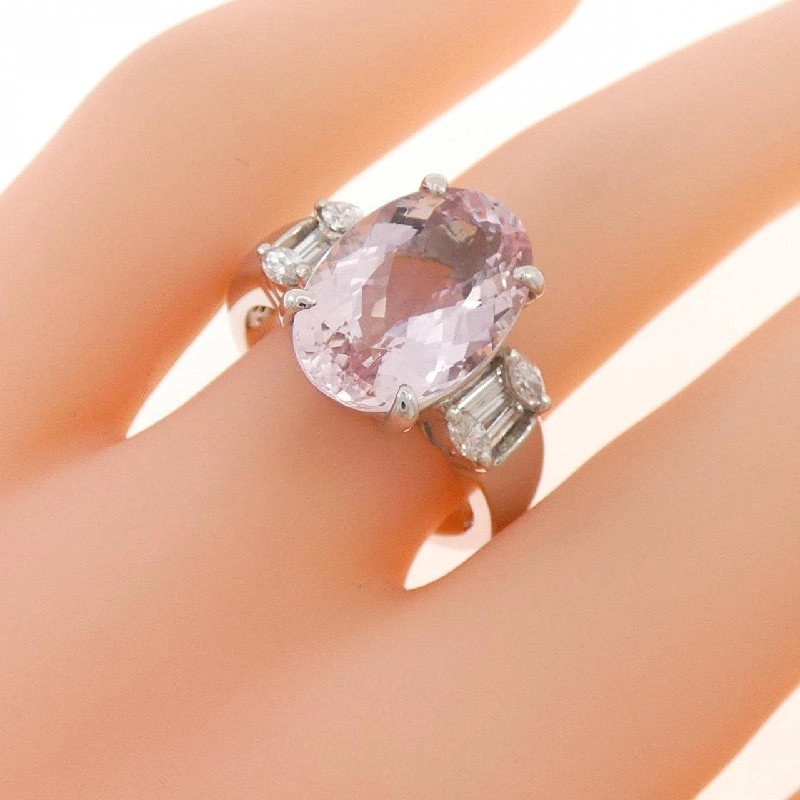 Nhẫn Morganite PT900 4.496CT - Hàng hiệu Chính hãng 855053