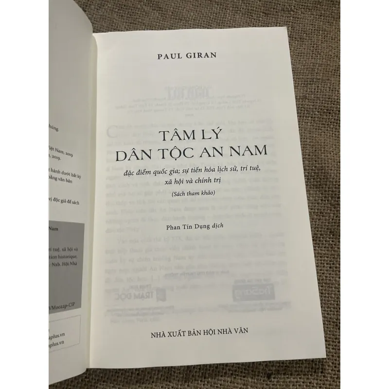 Tâm lý dân tộc An Nam - Paul Giran 714646
