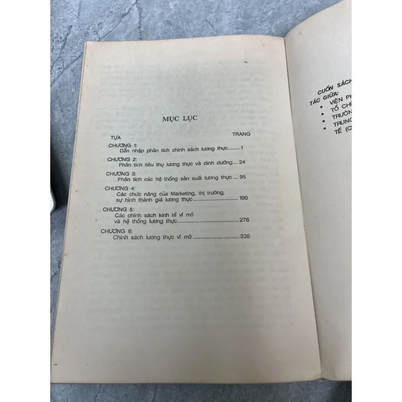 PHÂN TÍCH CHÍNH SÁCH LƯƠNG THỰC - ĐỖ HẢI MINH, NGUYỄN THỊ ĐẠT 931609
