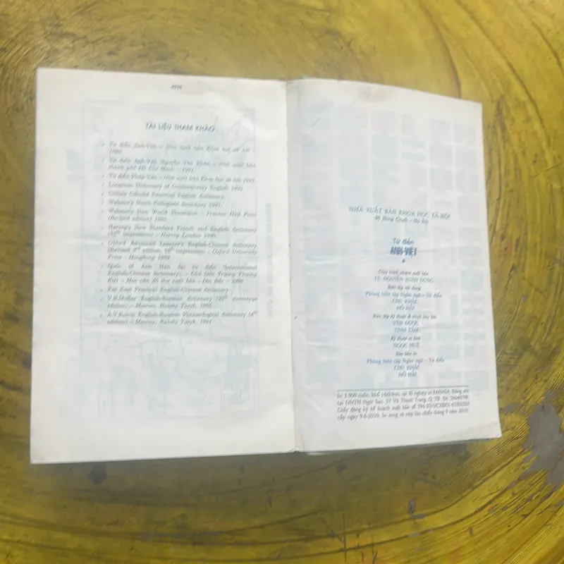 TỪ ĐIỂN ANH - VIỆT - ENGLISH - VIETNAMESE DICTIONARY NEW EDITION  699409
