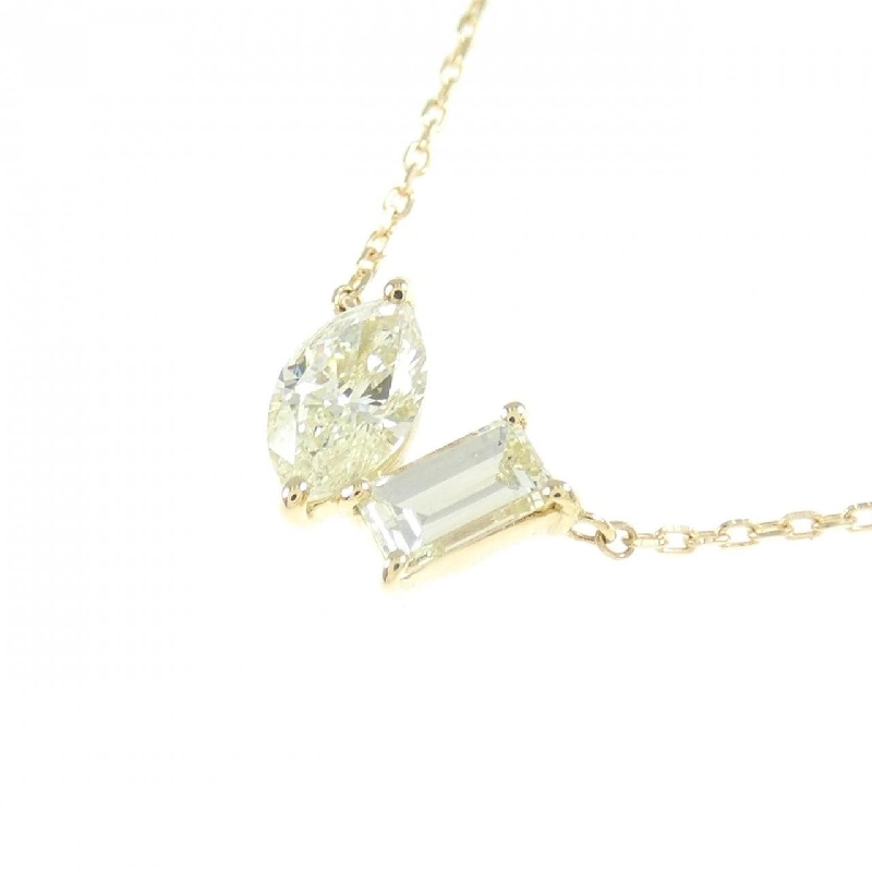 Dây chuyền kim cương K18YG 0.50CT - Hàng hiệu Chính hãng 863007