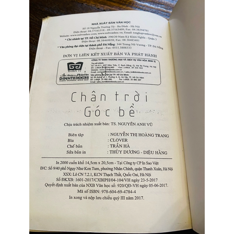CHÂN TRỜI GÓC BỂ – Diệp Lạc Vô Tâm 529372