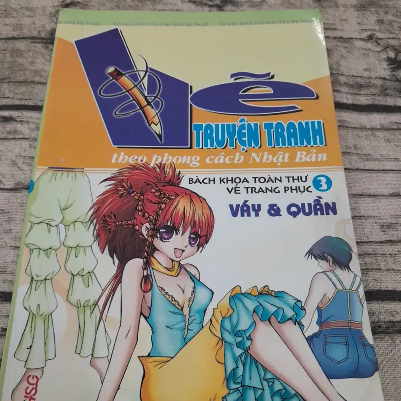 Vẽ truyện tranh phong cách Nhật tập 3-Váy và Quần 711387