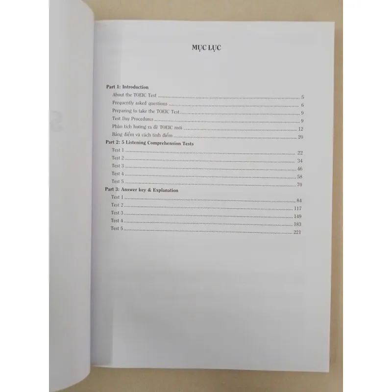 New TOEIC LC - 5 Actual Tests 675031