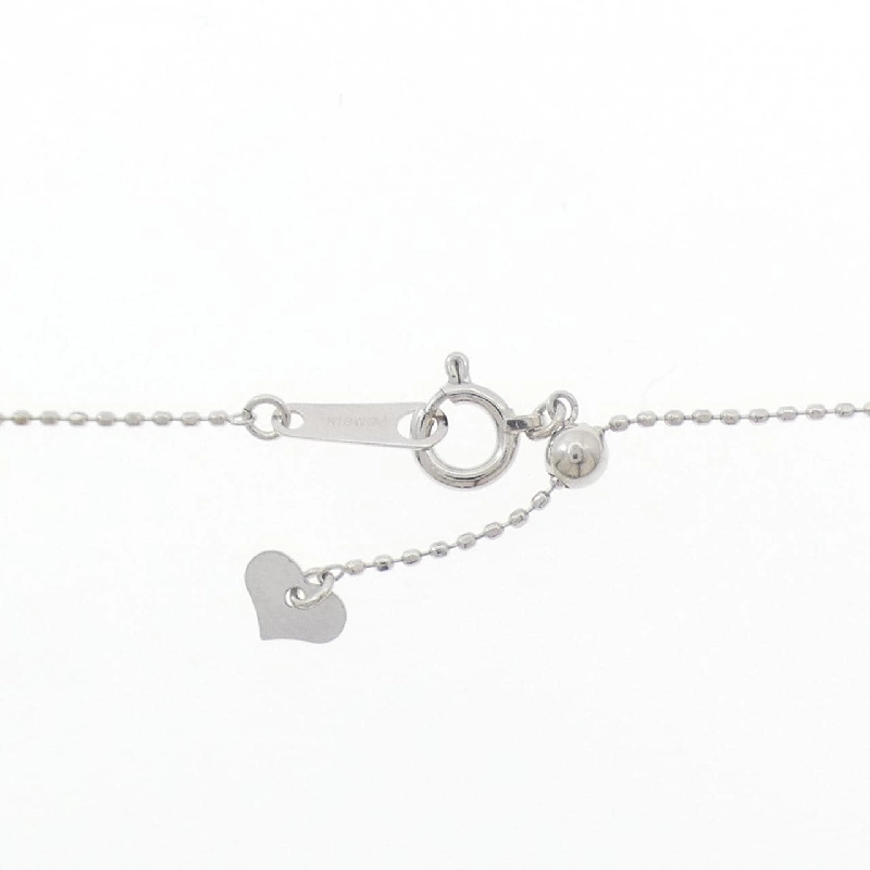 K18WG Dây chuyền kim cương chéo 0.13CT - Hàng hiệu Chính hãng 857457